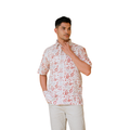 Kemeja Pria Short Sleeve-Regular Fit-Seri Kabut Sendu
