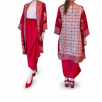 Outer Button-Red Series [HANYA OUTER]