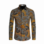 Kemeja Batik Pria Long Sleeve-Slim Fit-Seri Klasik