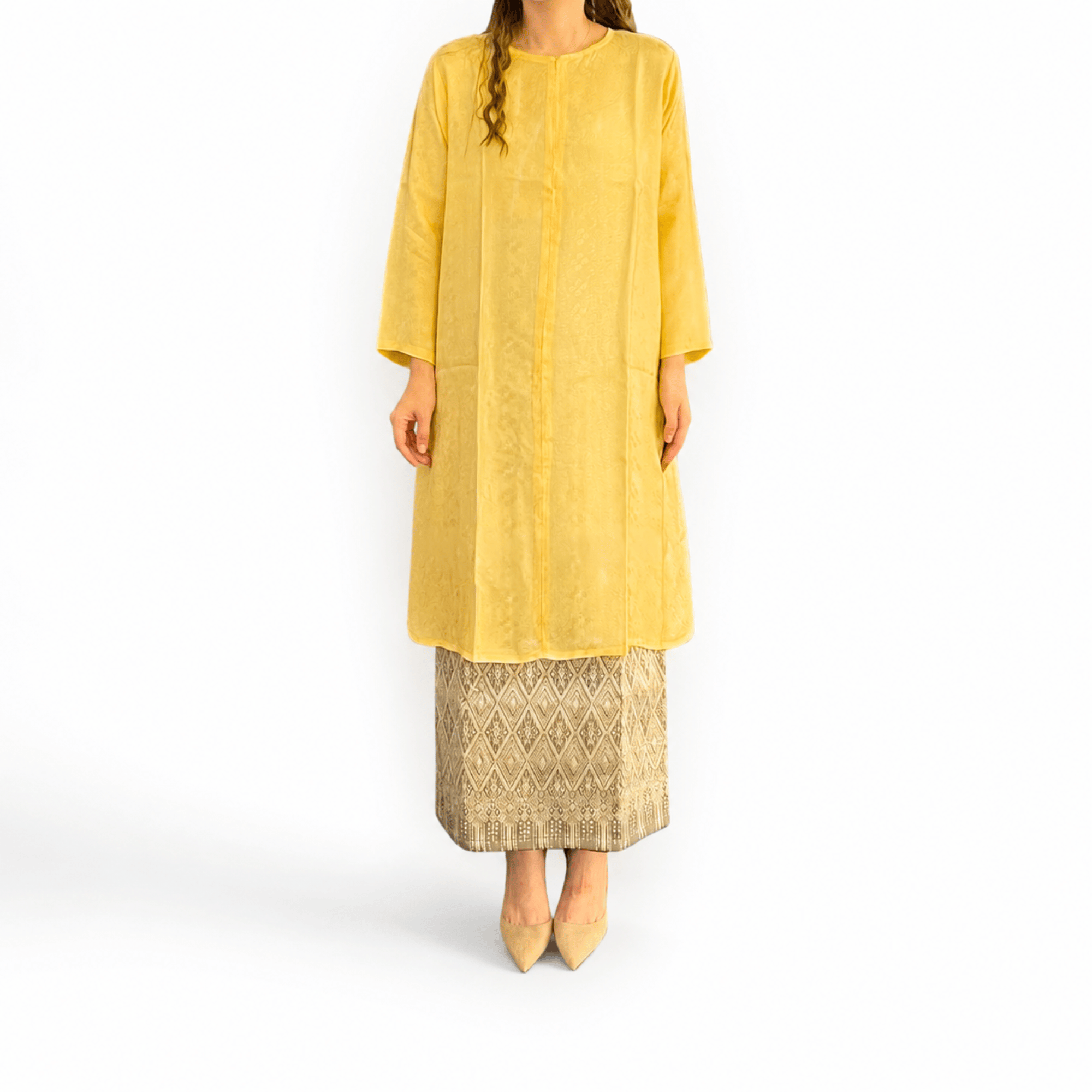 Tunik Shahalam Viscose Polos-Seri 1 [Hanya Atasan]