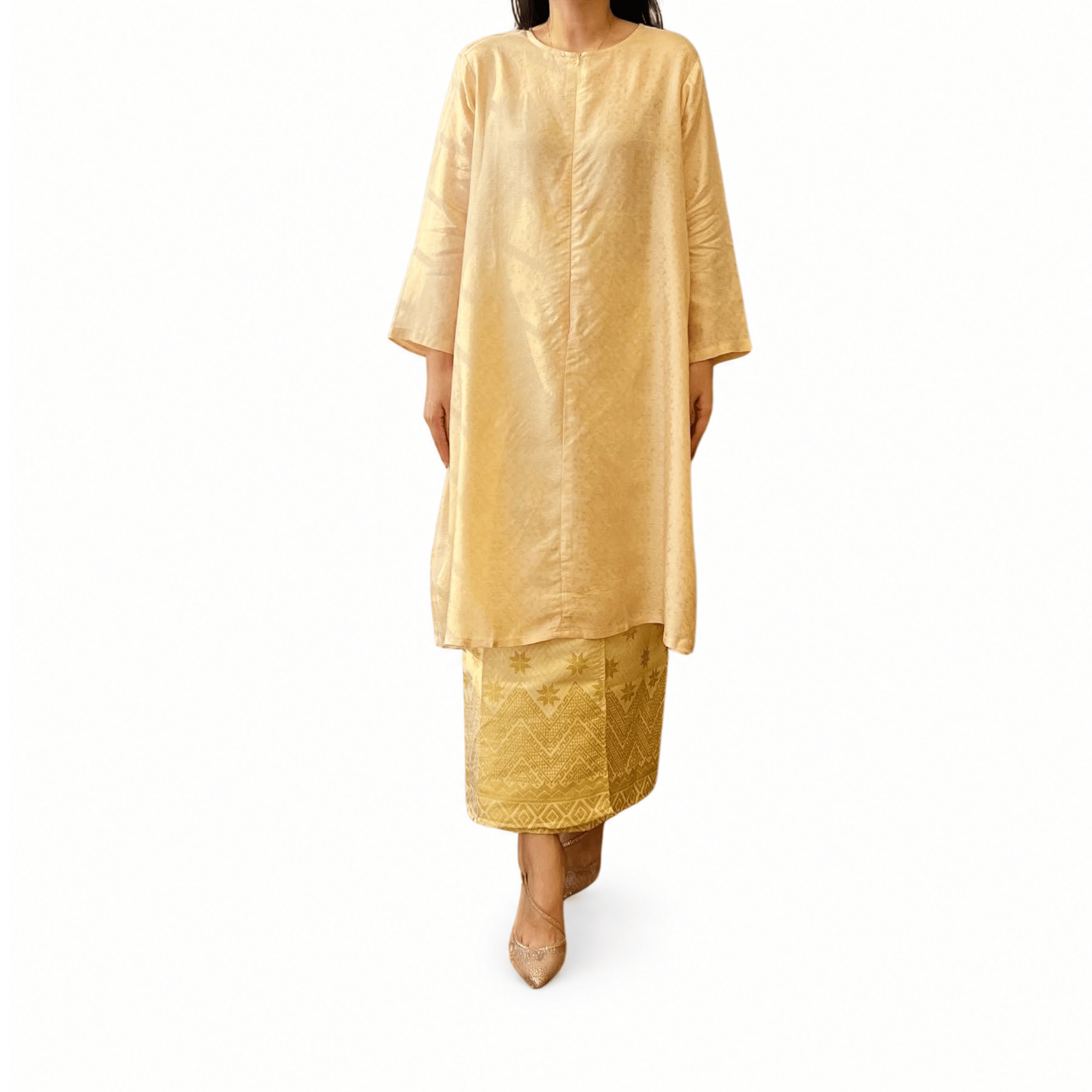 Tunik Shahalam Viscose Polos-Seri 1 [Hanya Atasan]