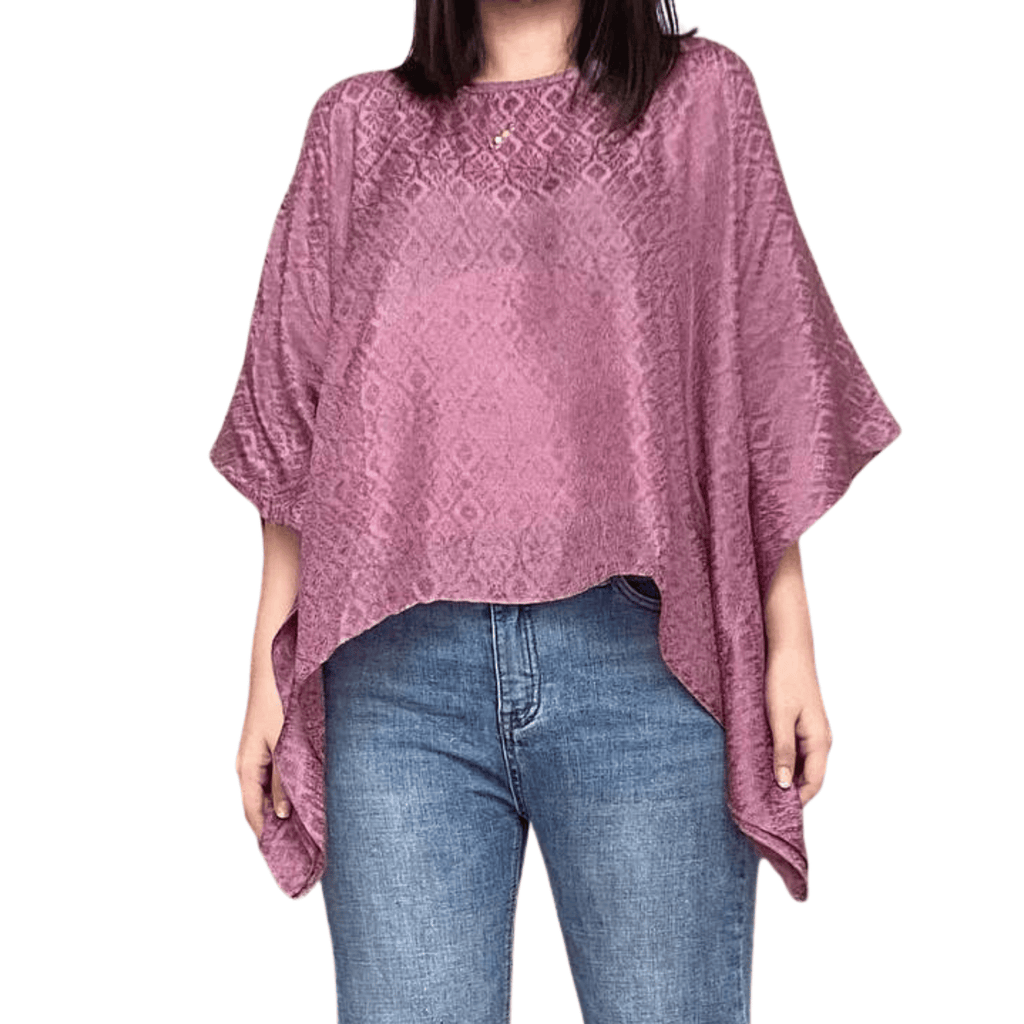 Loose Basic Viscose Polos-Cool Tone [Hanya Atasan]