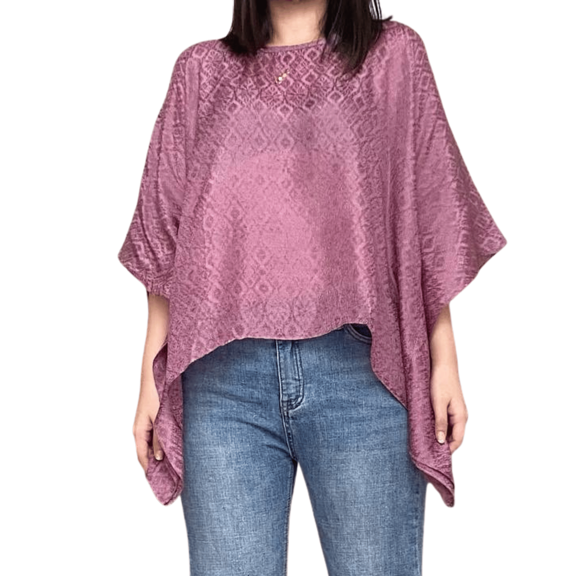 Loose Basic Viscose Polos-Cool Tone [Hanya Atasan]