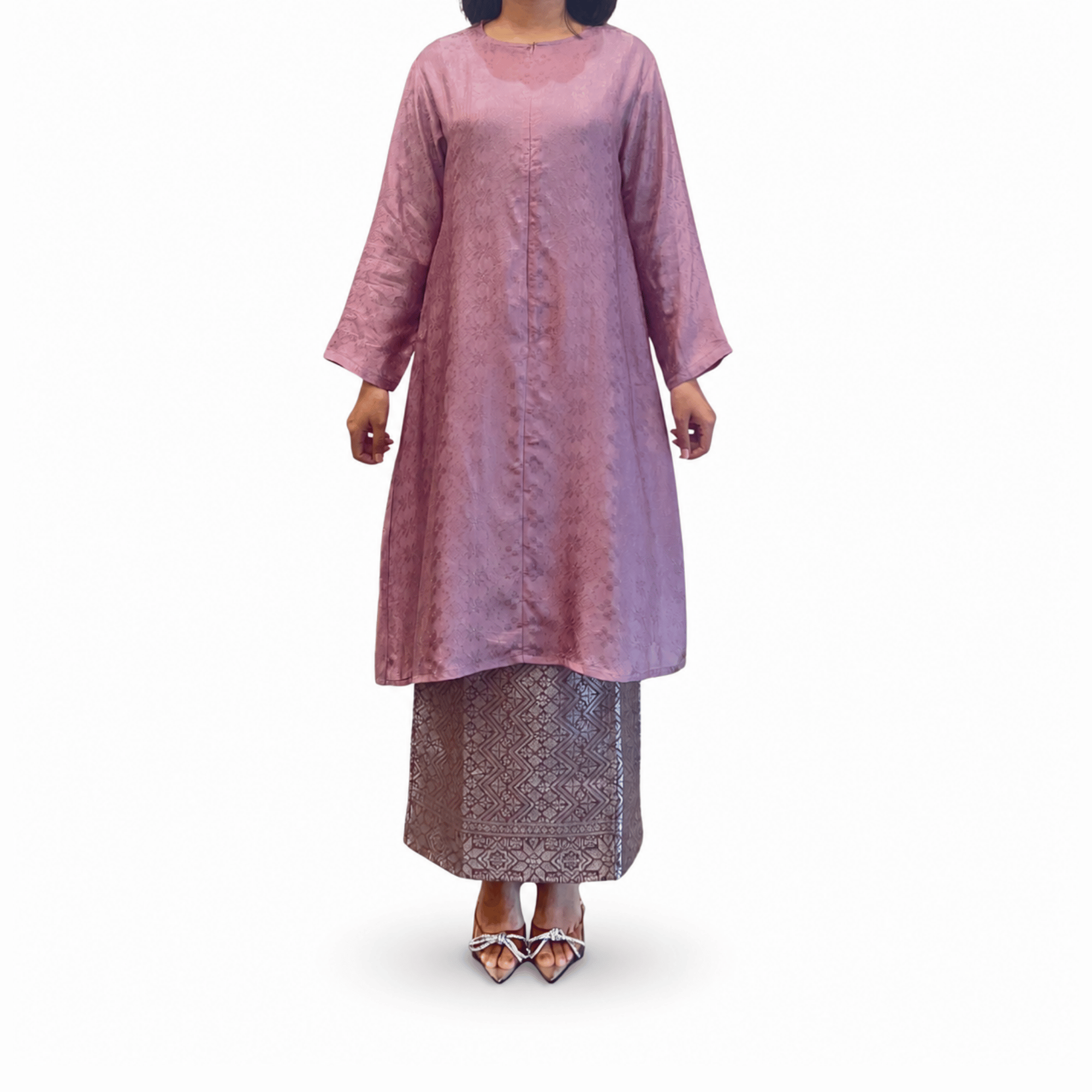 Tunik Shahalam Viscose Polos-Seri 2 [Hanya Atasan]