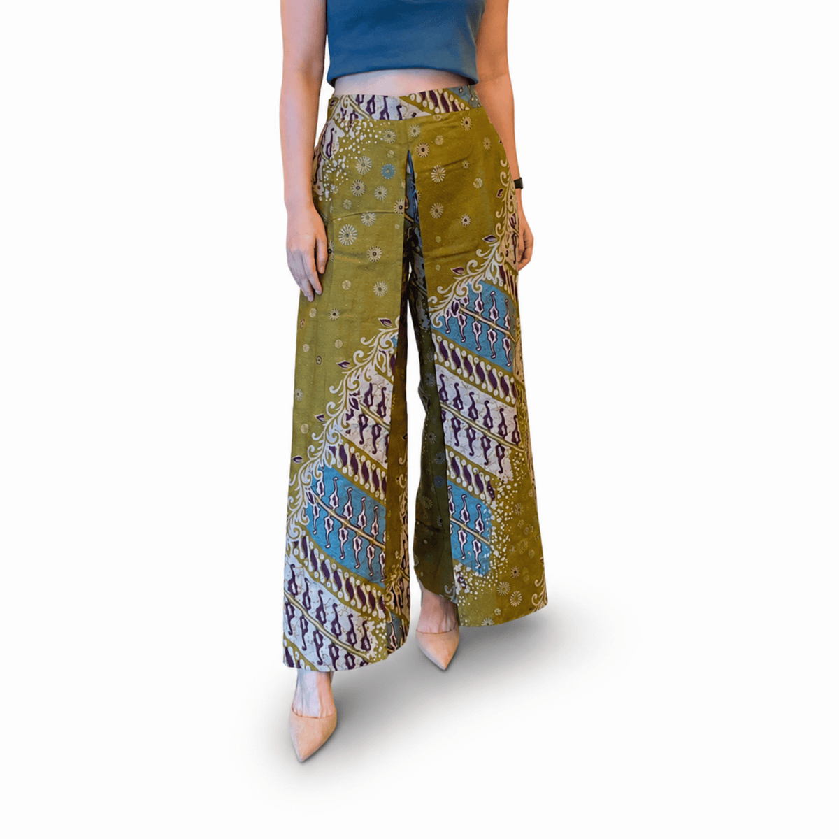 Kulot Layer Dobby-Seri Bunga Pencar