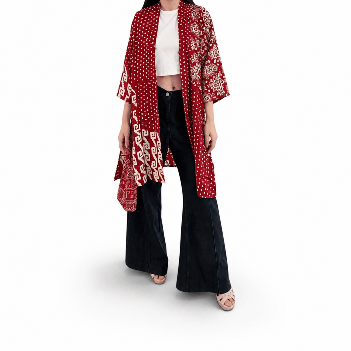 Outer Button-Red and White Series [OUTER ONLY]