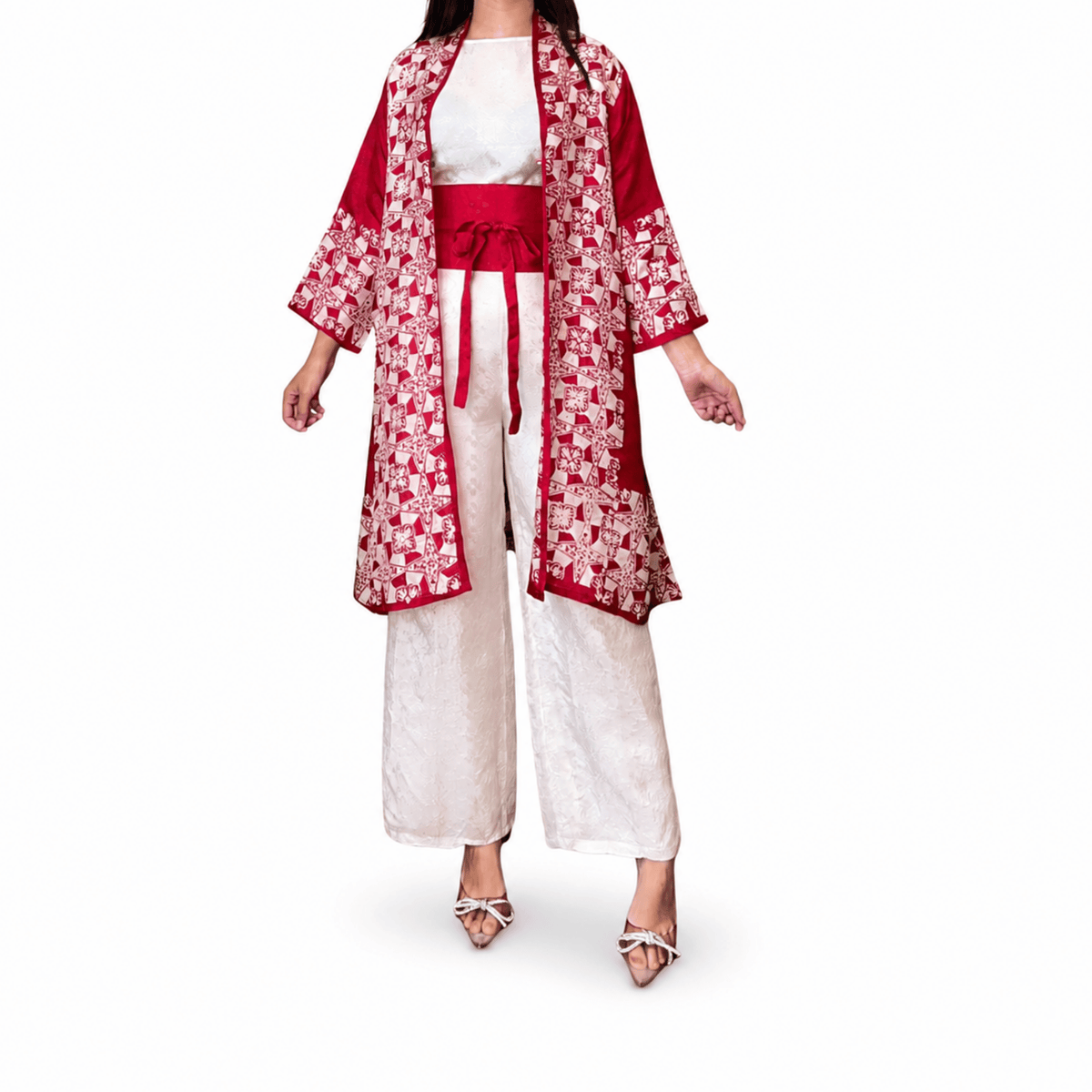 Outer Button-Red and White Series [OUTER ONLY]