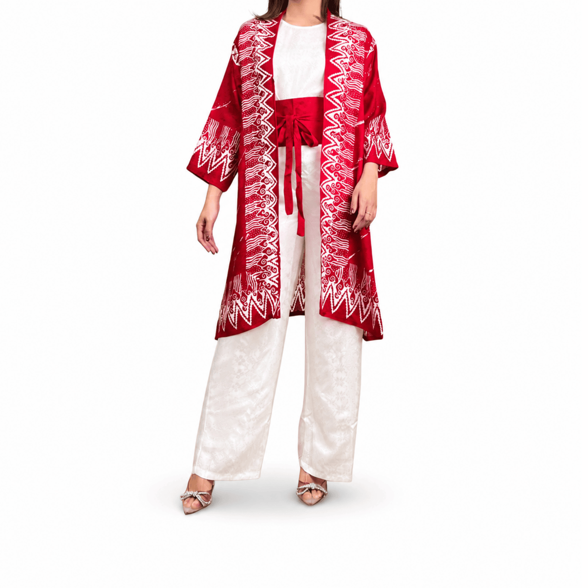 Outer Button-Red and White Series [OUTER ONLY]