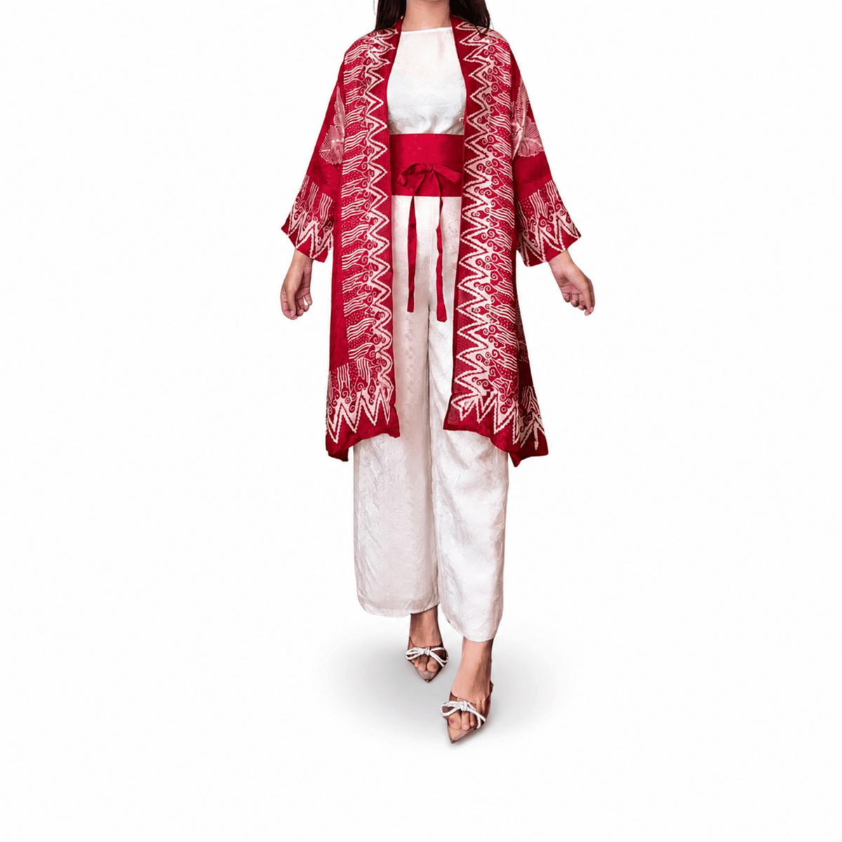 Outer Button-Red and White Series [OUTER ONLY]