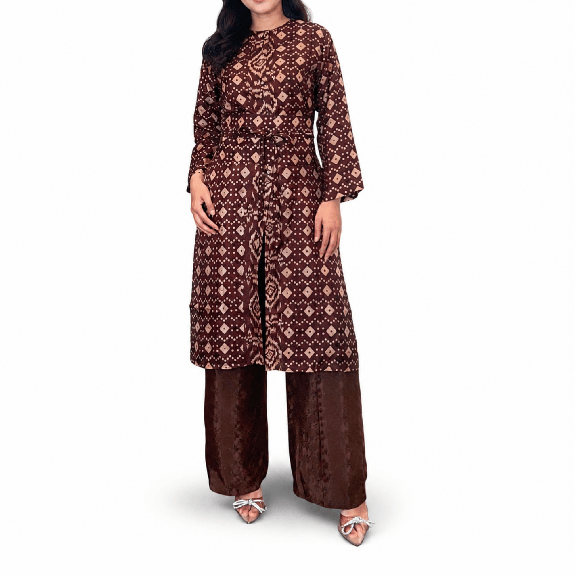 Tunik Selly Long Sleeve-Seri Jumputan [HANYA TUNIK]