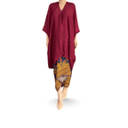 Aruna Plain Tunic - Lava Series [Top Only]