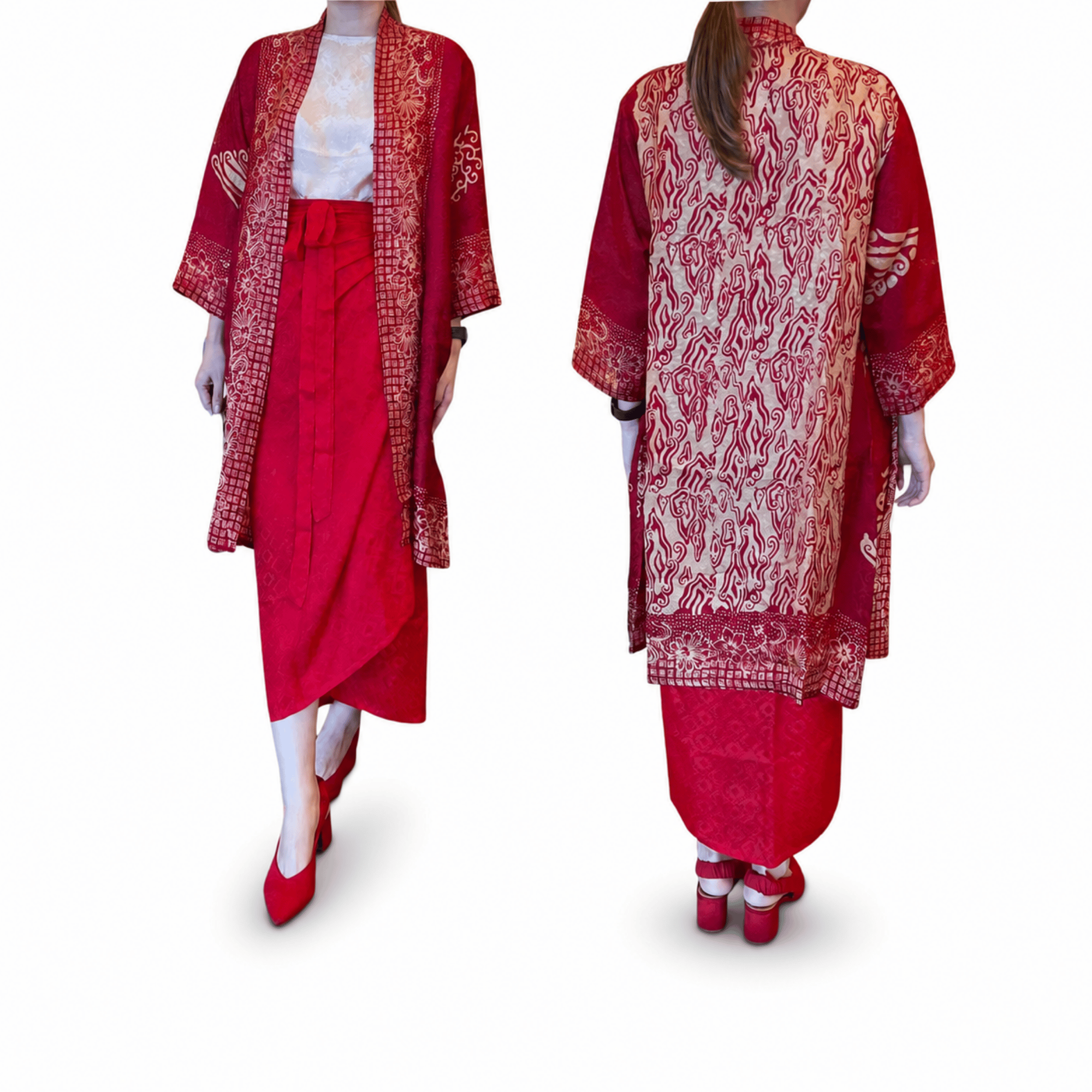 Outer Button-Red Series [HANYA OUTER]