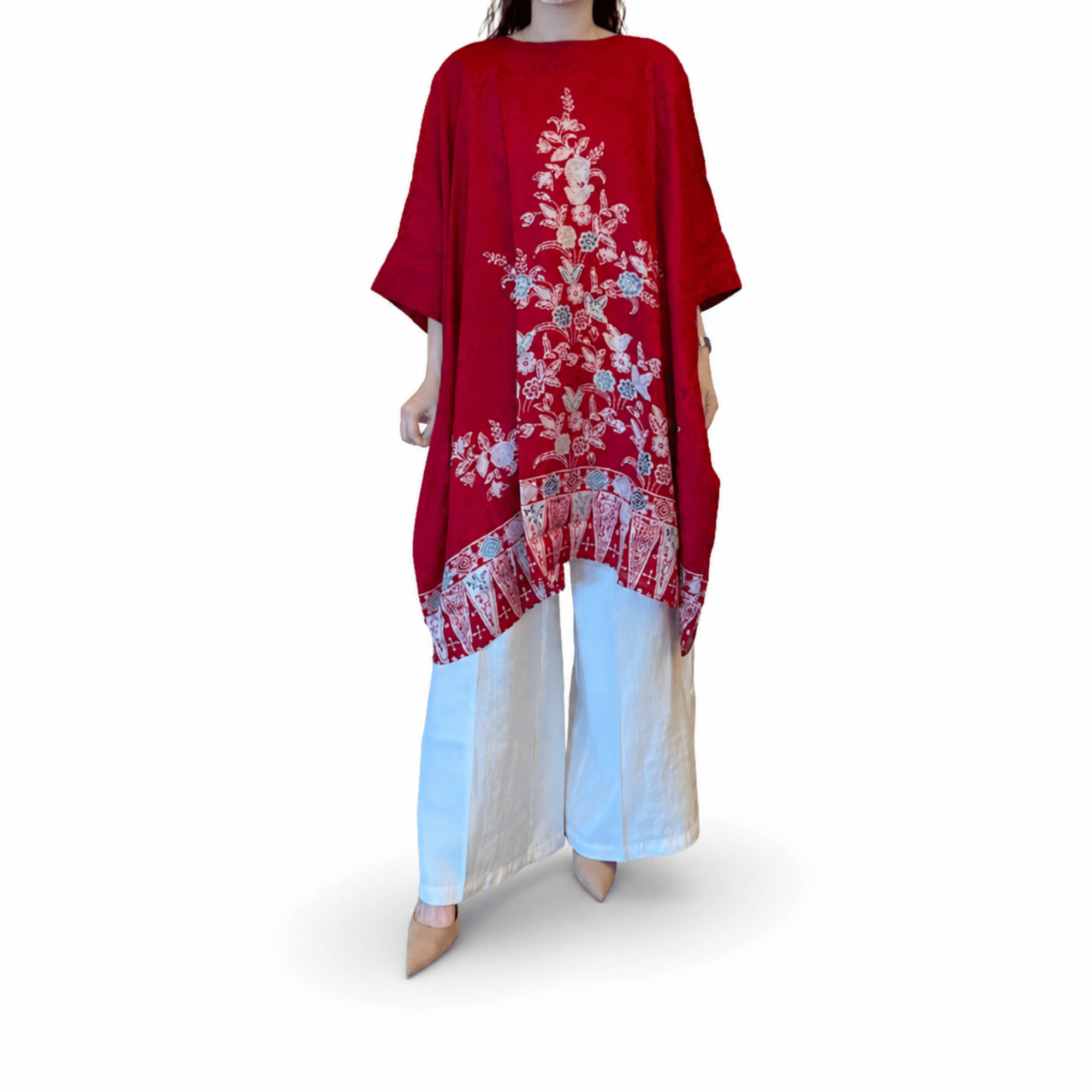 Tunik Kusuma Motif-Seri Encim [HANYA TUNIK]