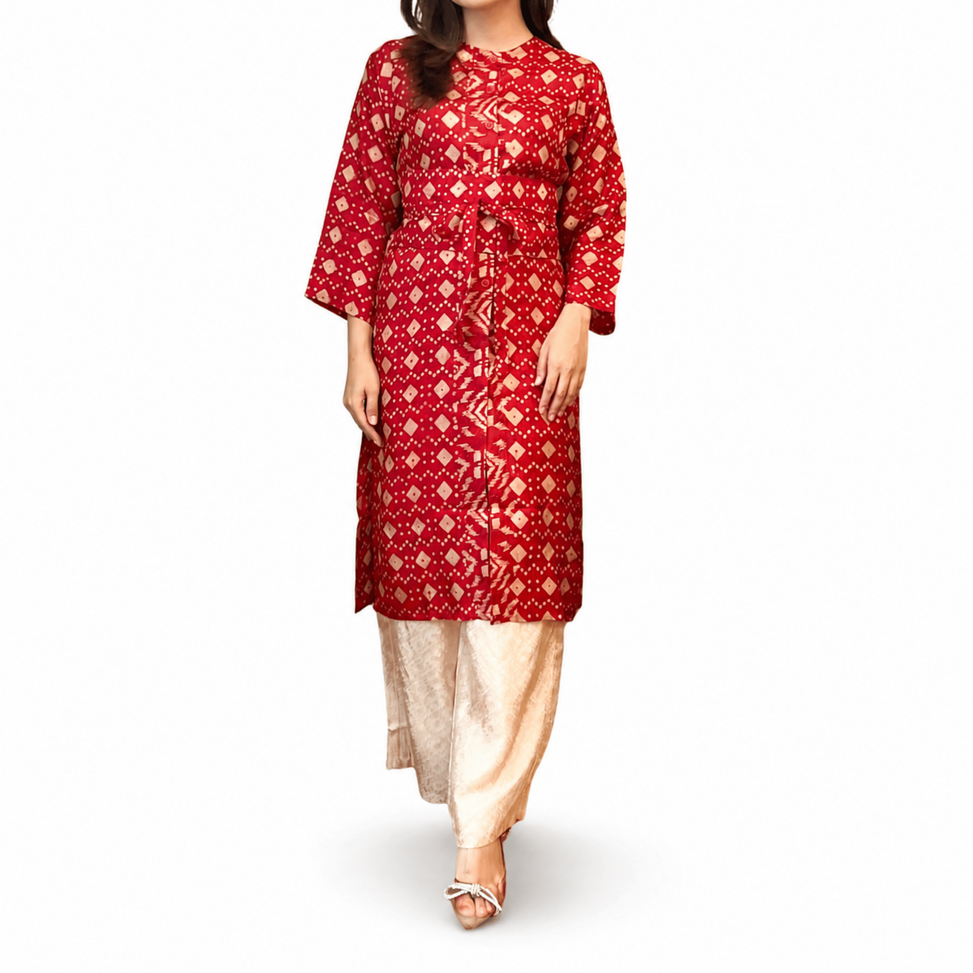 Tunik Selly Long Sleeve-Seri Jumputan [HANYA TUNIK]