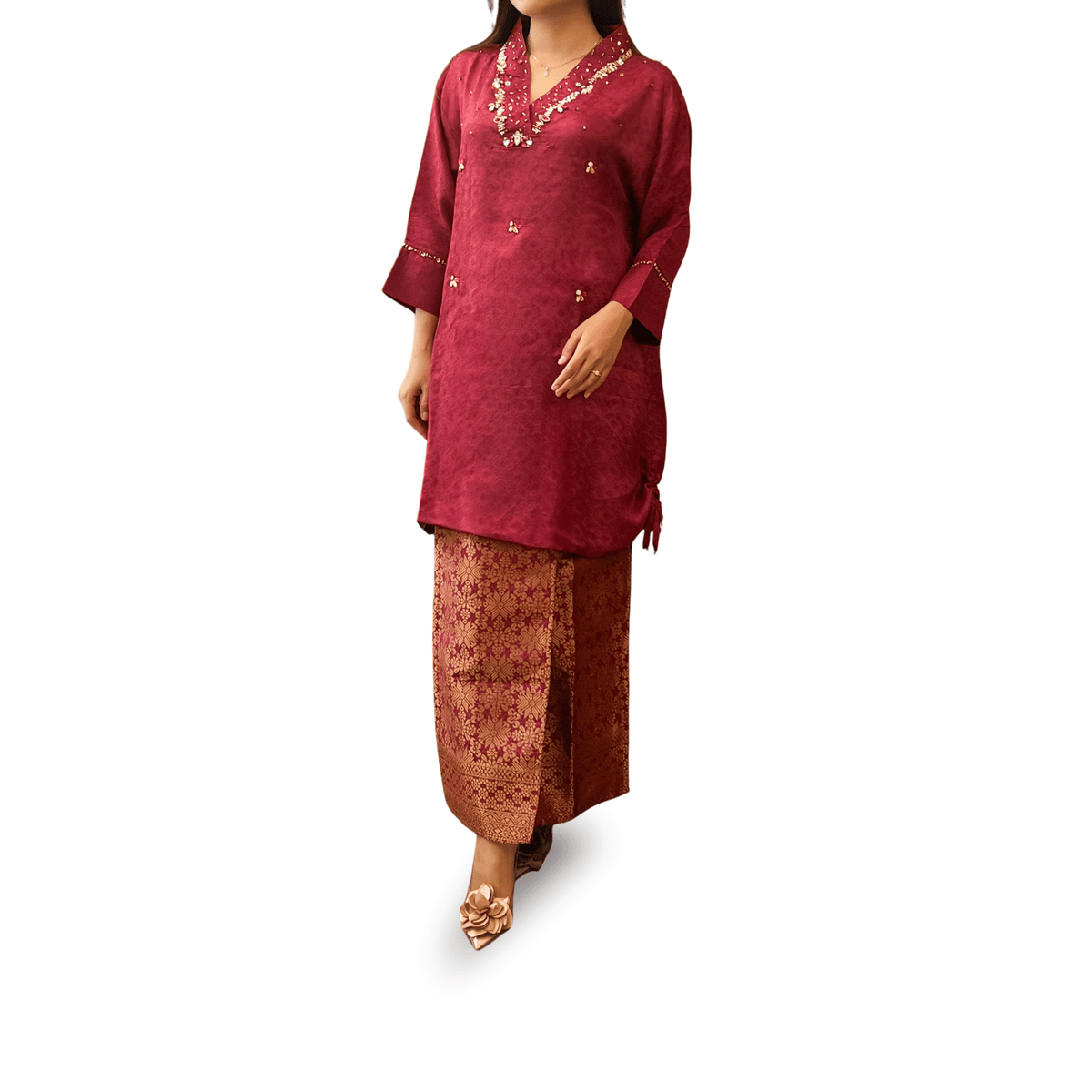 Baju Bodo Beading [HANYA ATASAN]