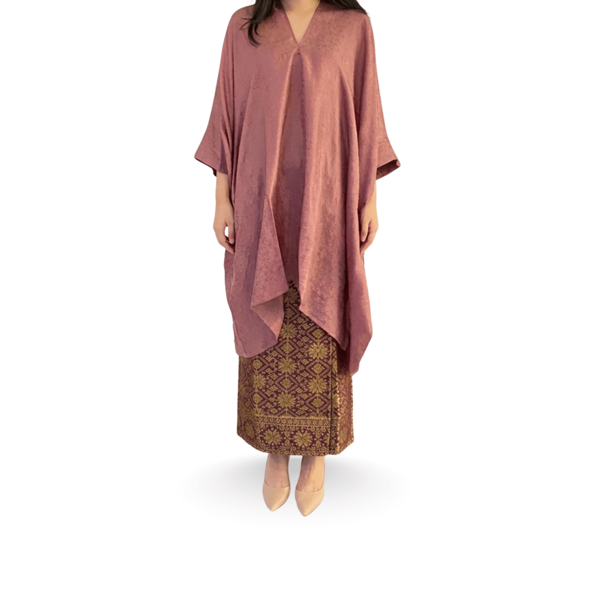 Tunik Aruna Polos-Seri Bumi [Hanya Atasan]