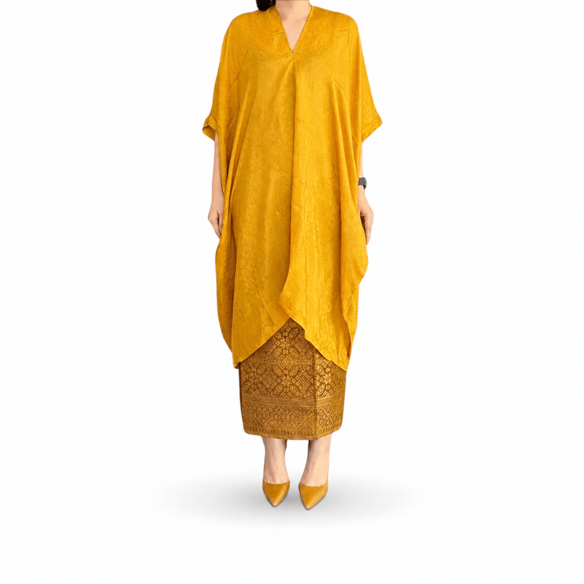 Tunik Aruna Polos-Seri Matahari [Hanya Atasan]