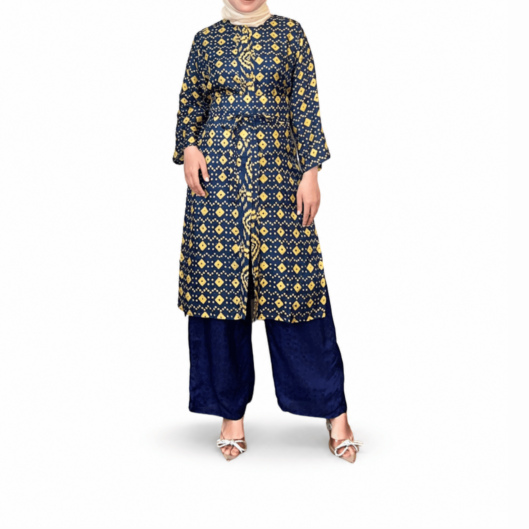 Tunik Selly Long Sleeve-Seri Jumputan [HANYA TUNIK]