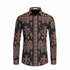 Kemeja Batik Pria Long Sleeve-Slim Fit-Seri Papua
