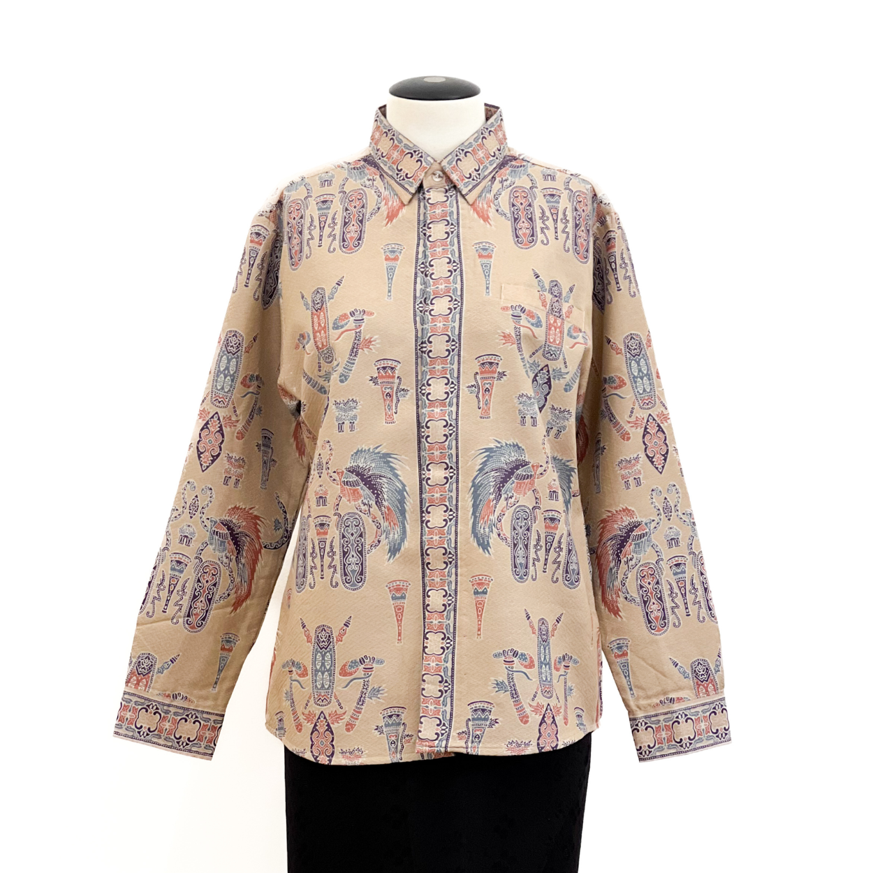 Kemeja Batik Pria Long Sleeve-Slim Fit-Seri Papua