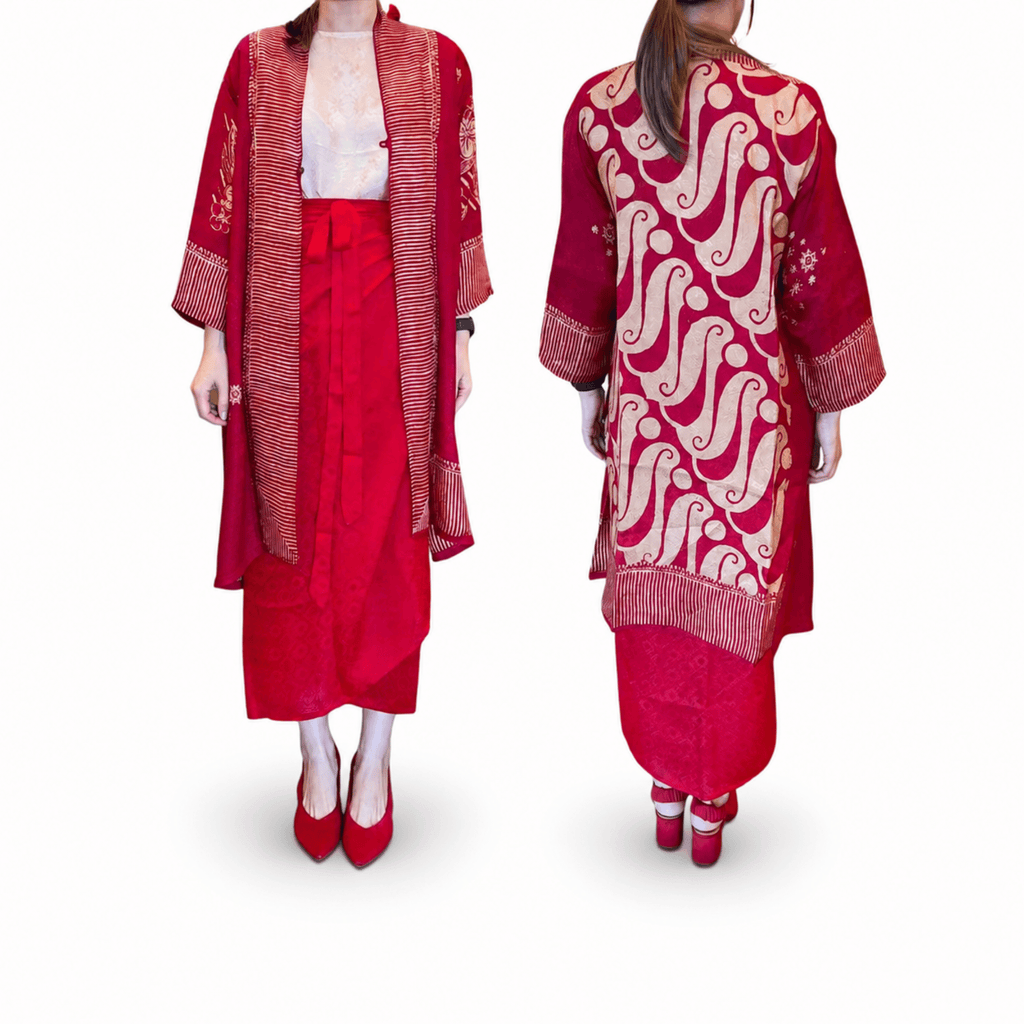 Outer Button-Red Series [HANYA OUTER]