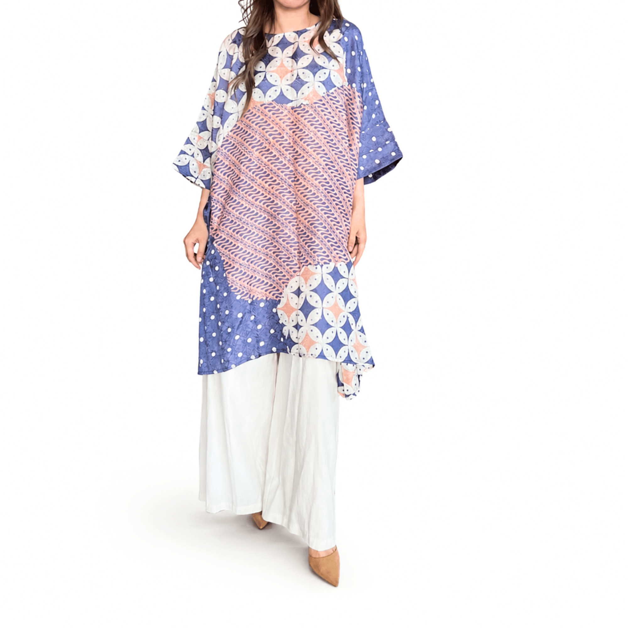 Tunik Kusuma Motif-Seri Wijaya [HANYA TUNIK]