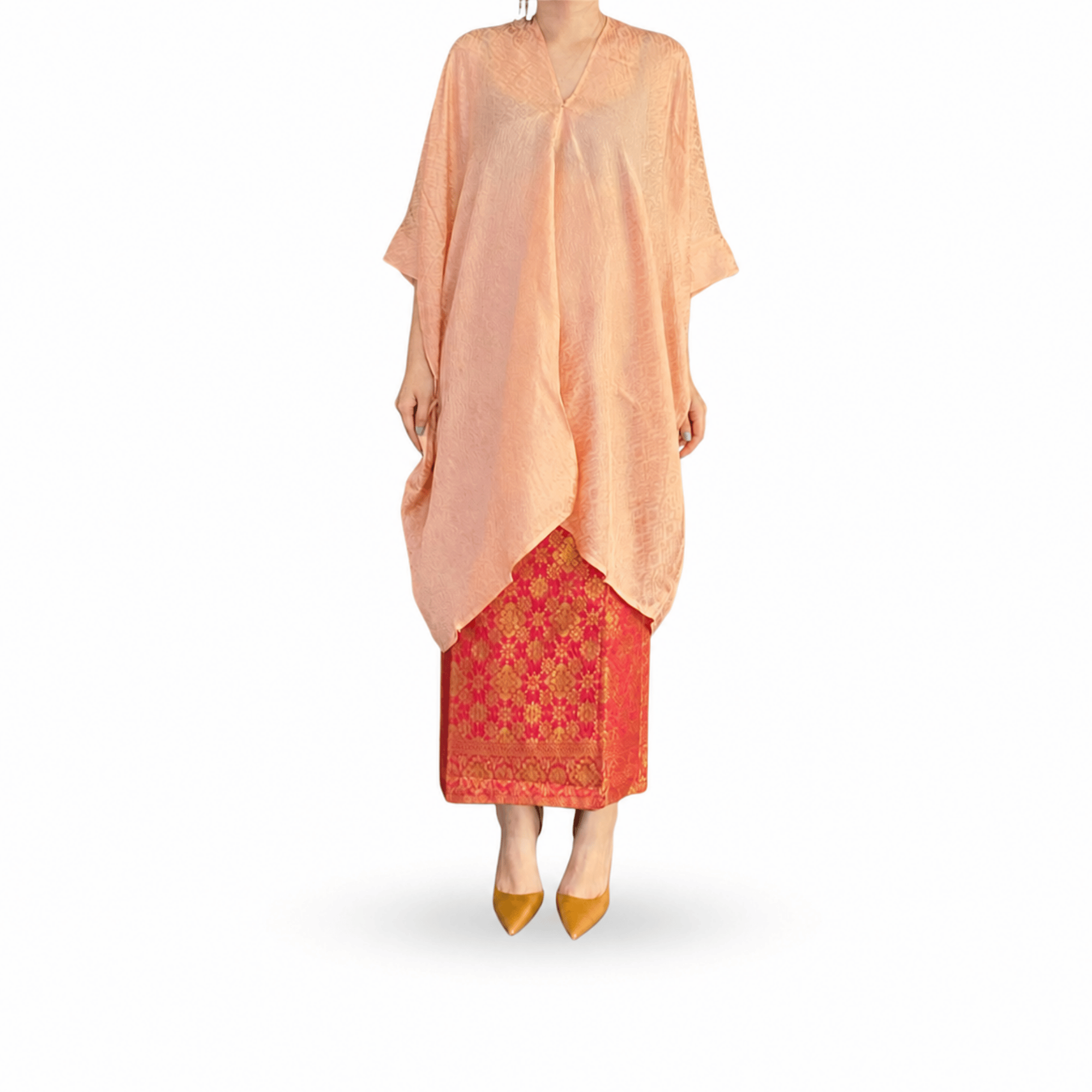 Tunik Aruna Polos-Seri Sakura [Hanya Atasan]