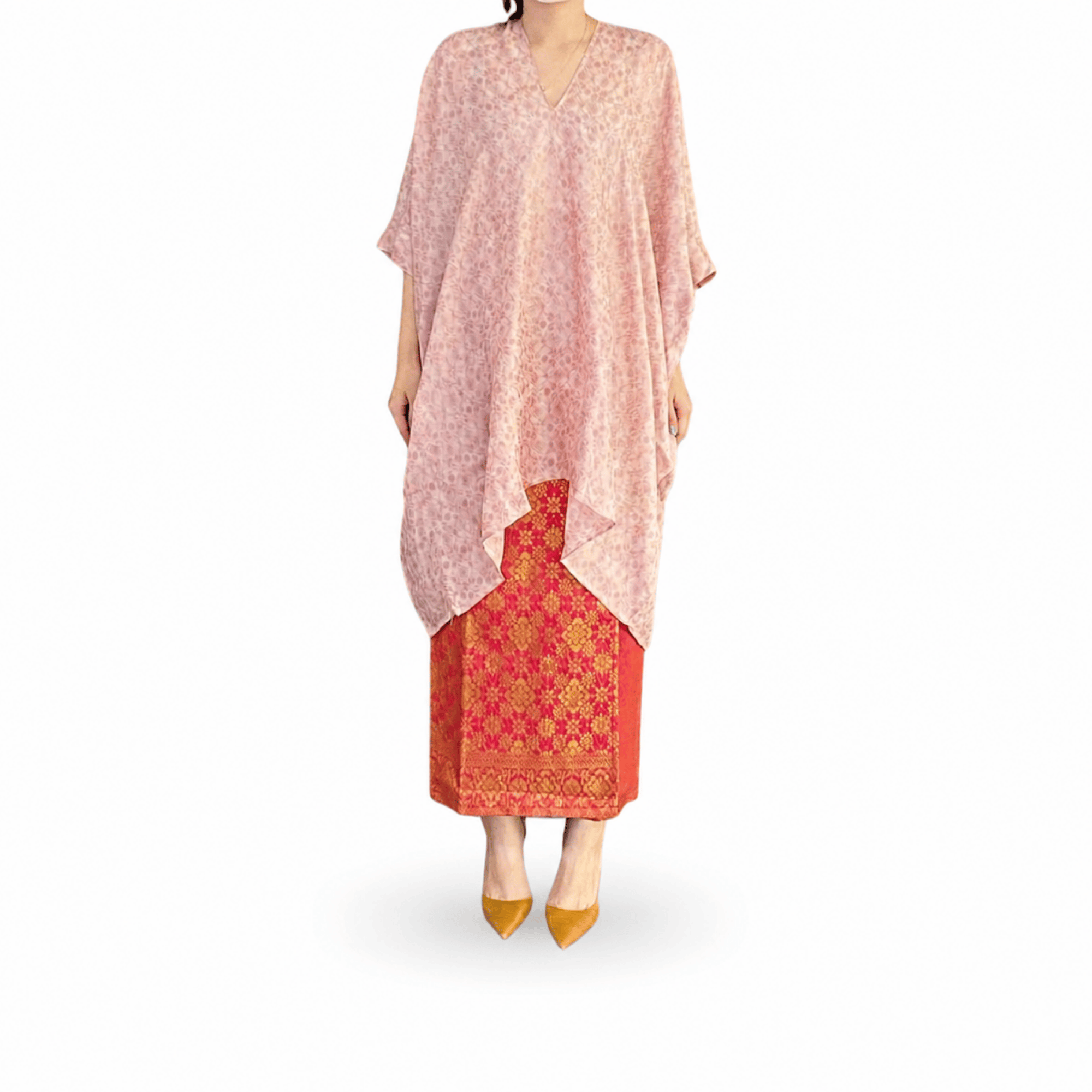 Tunik Aruna Polos-Seri Sakura [Hanya Atasan]