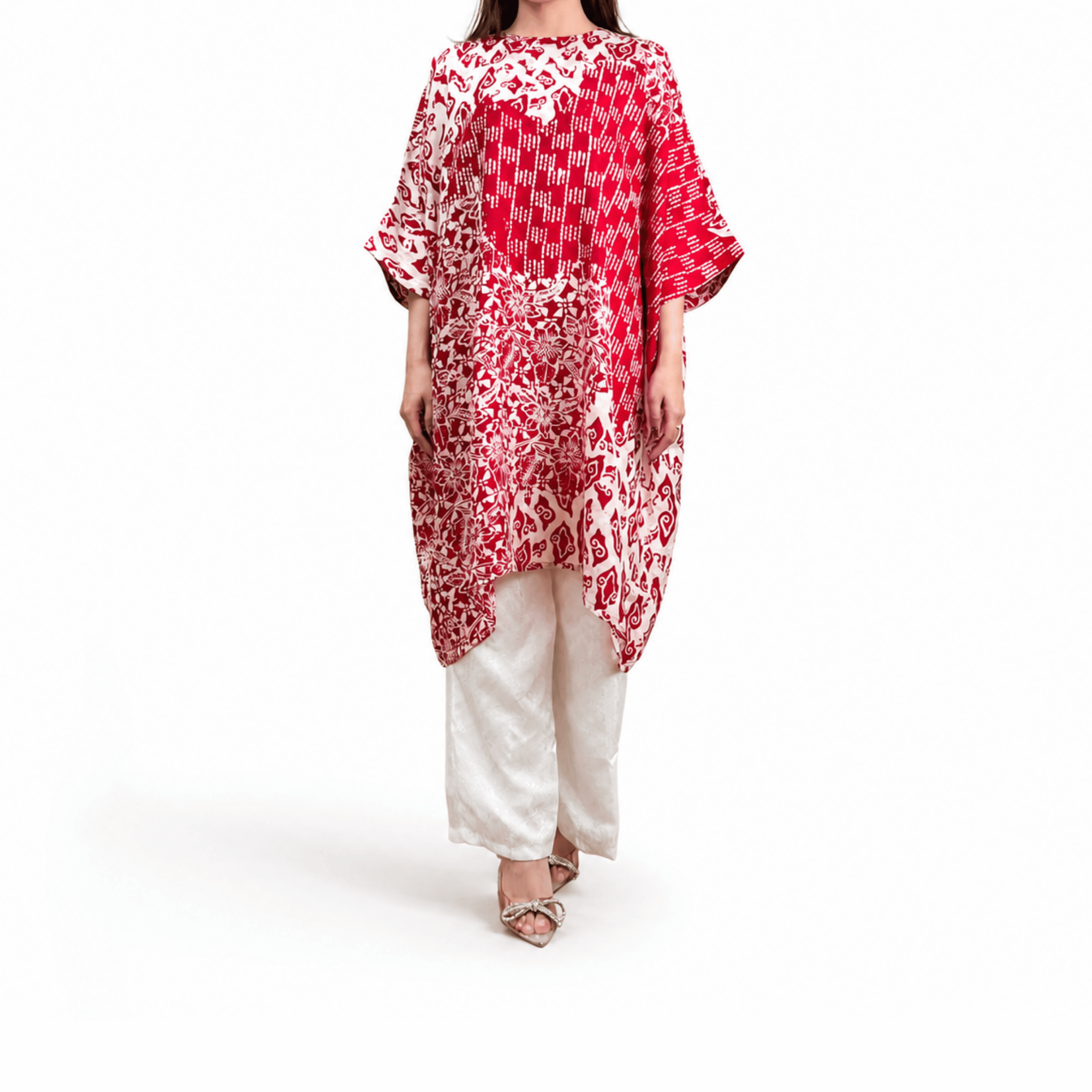 Tunik Kusuma Motif-Seri Proklamasi [HANYA TUNIK]