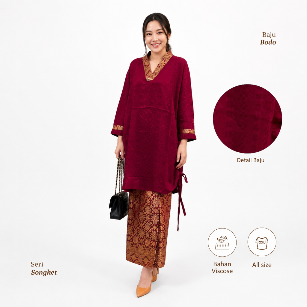 Baju Bodo Songket [HANYA ATASAN]