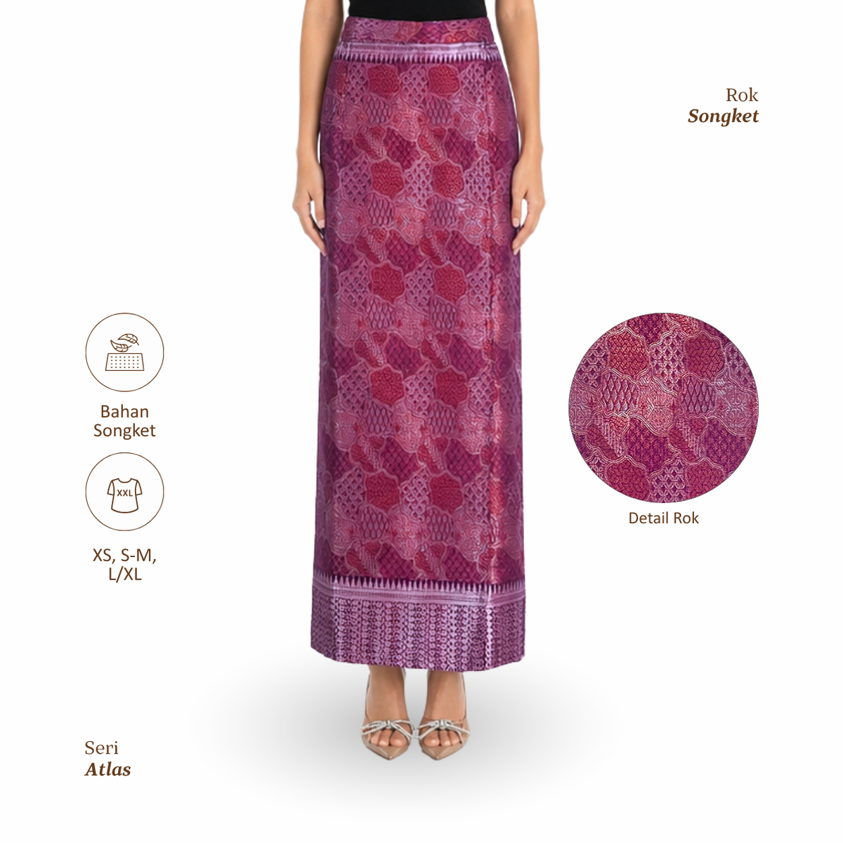 Rok Songket-Seri Atlas