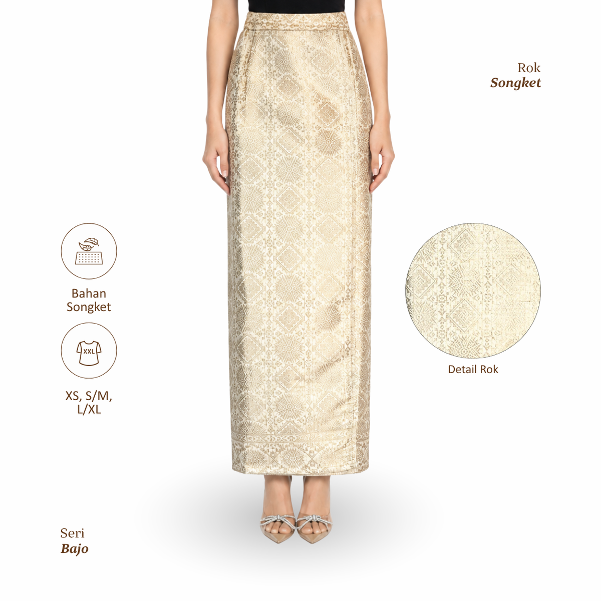 Rok Songket-Seri Bajo
