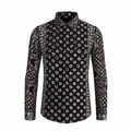 Kemeja Batik Pria Long Sleeve-Slim Fit-Seri Sogan Selendang