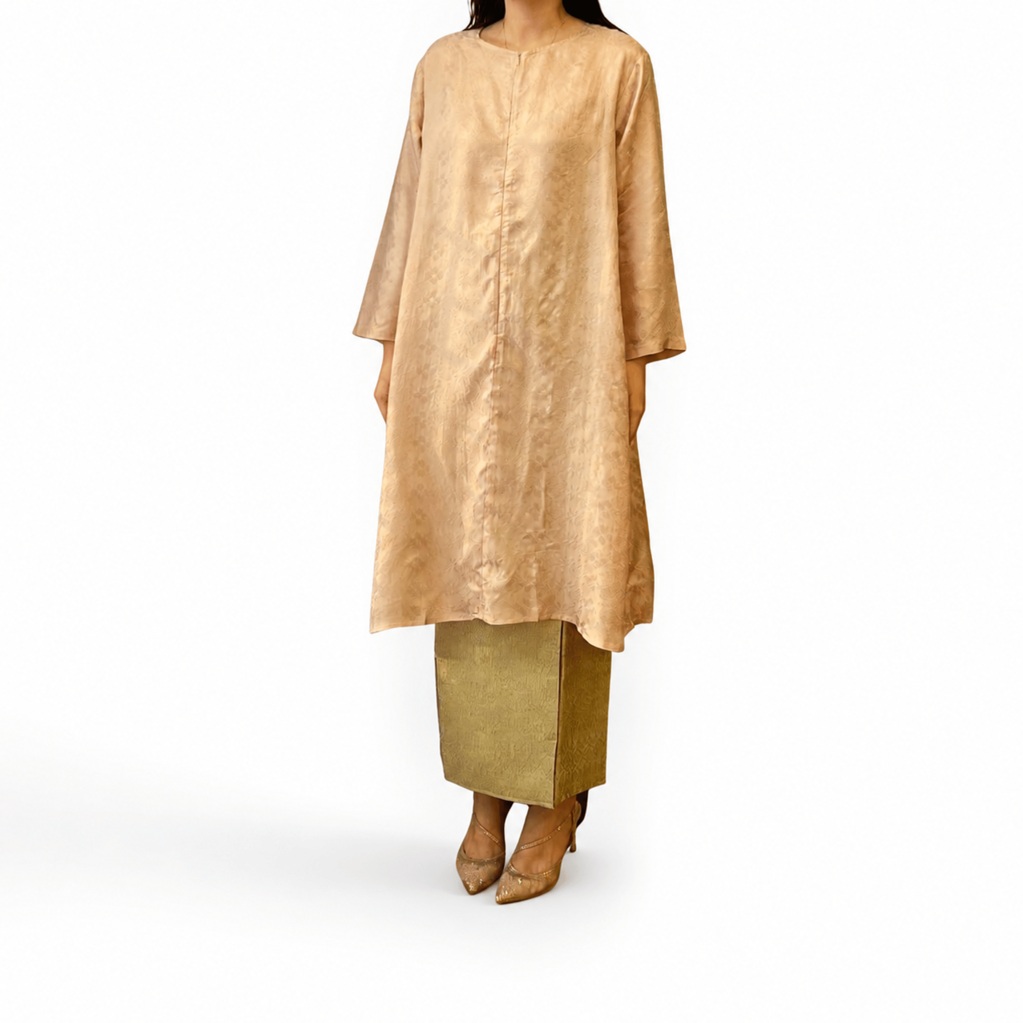 Tunik Shahalam Viscose Polos-Seri 1 [Hanya Atasan]