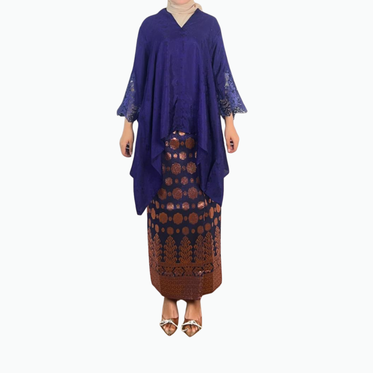 Aya-Seri Sequins Lace Kebaya [TOP ONLY]