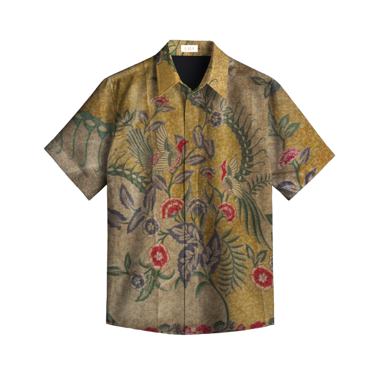 Kemeja Batik Pria-Slim Fit-Seri Lawas Encim