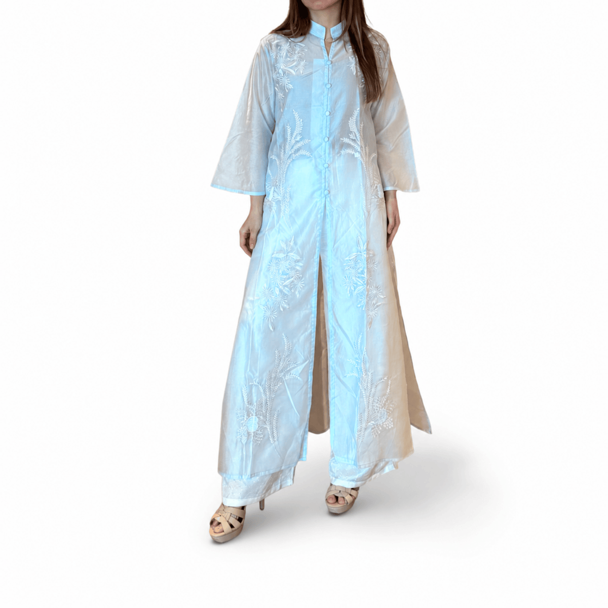 Abaya Noor Embroidery-Seri Sunflower [HANYA ABAYA]
