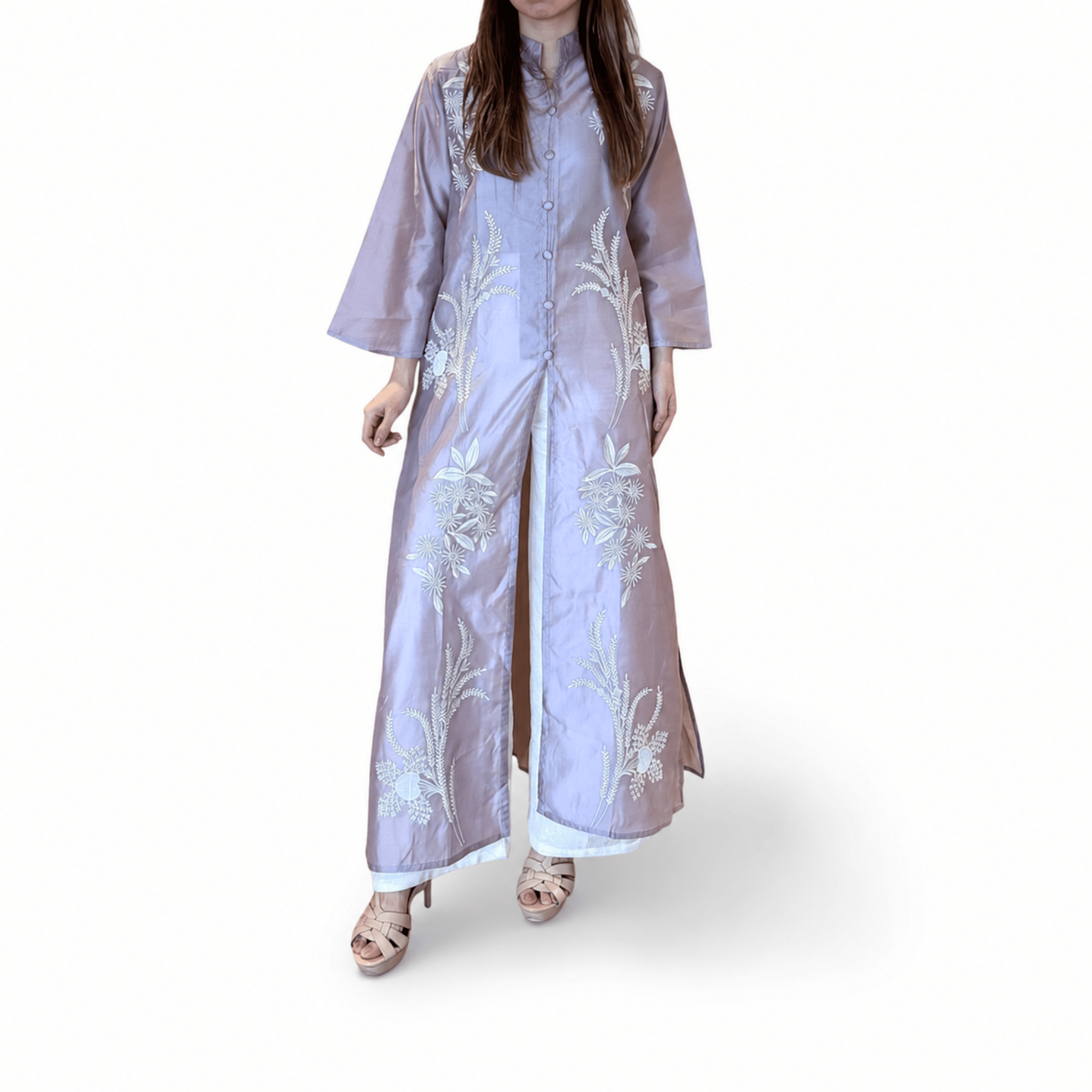 Abaya Noor Embroidery-Seri Sunflower [HANYA ABAYA]