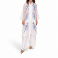 Tunik Sharon Embroidery Long Sleeve-Seri Tulip [HANYA TUNIK]