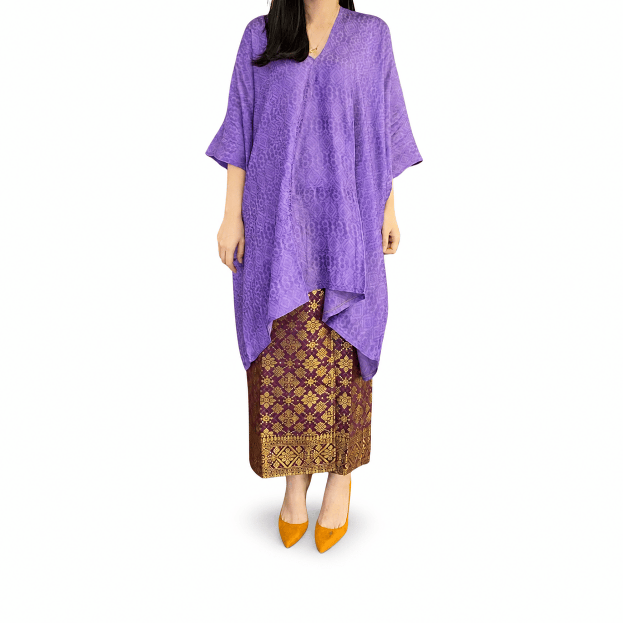 Tunik Aruna Polos-Seri Aurora [Hanya Atasan]