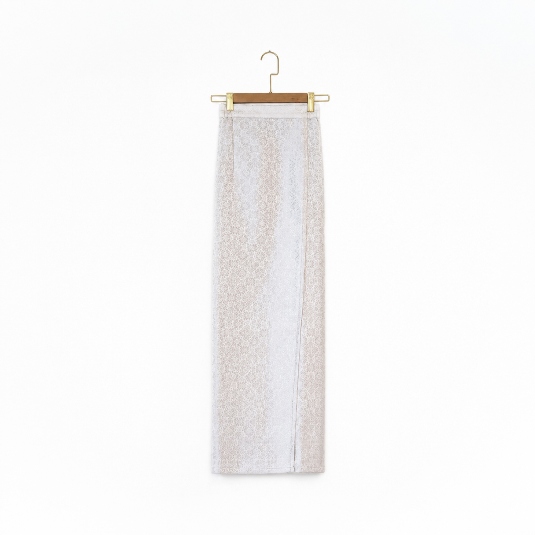 Rok Songket-Seri All White