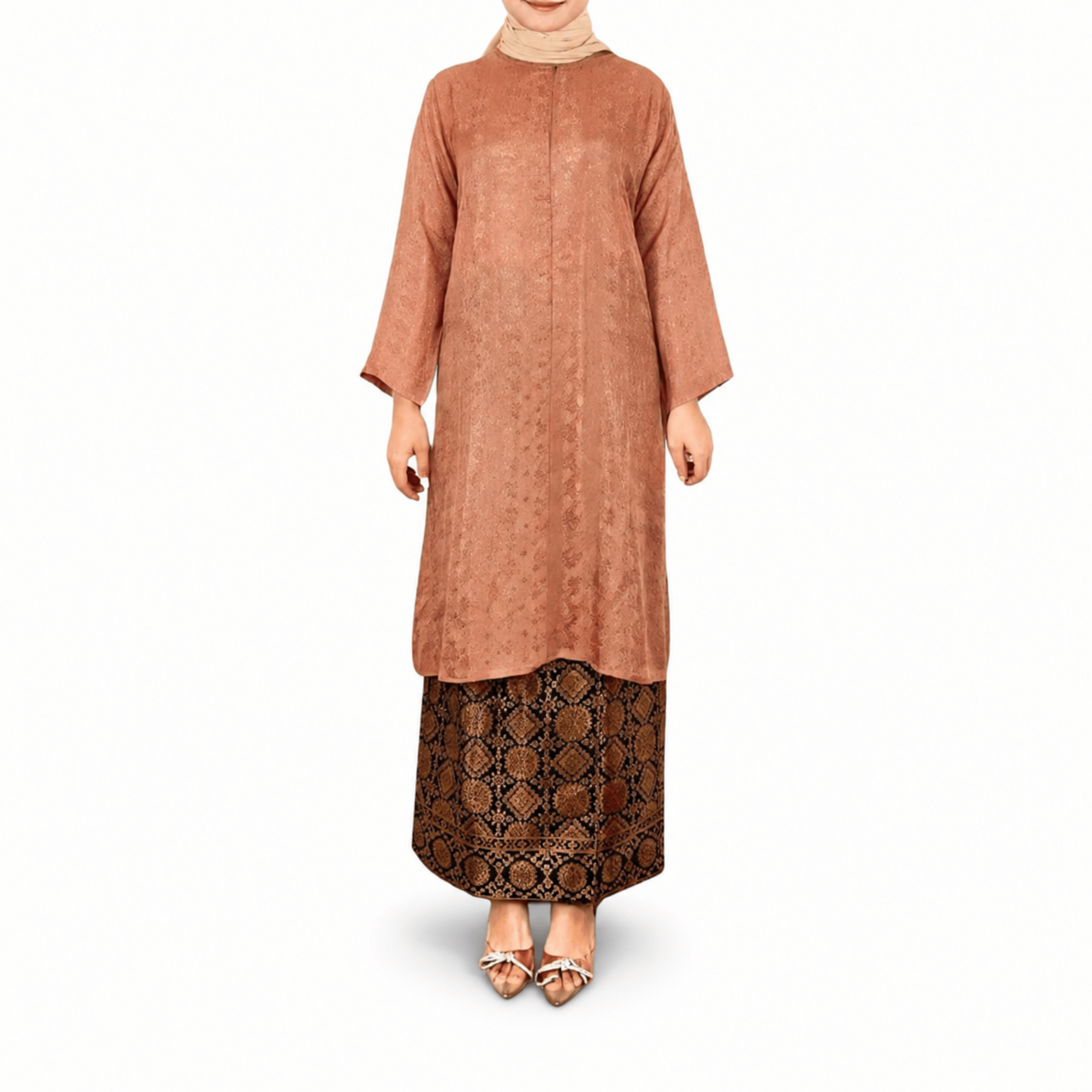 Tunik Shahalam Viscose Polos-Seri 1 [Hanya Atasan]