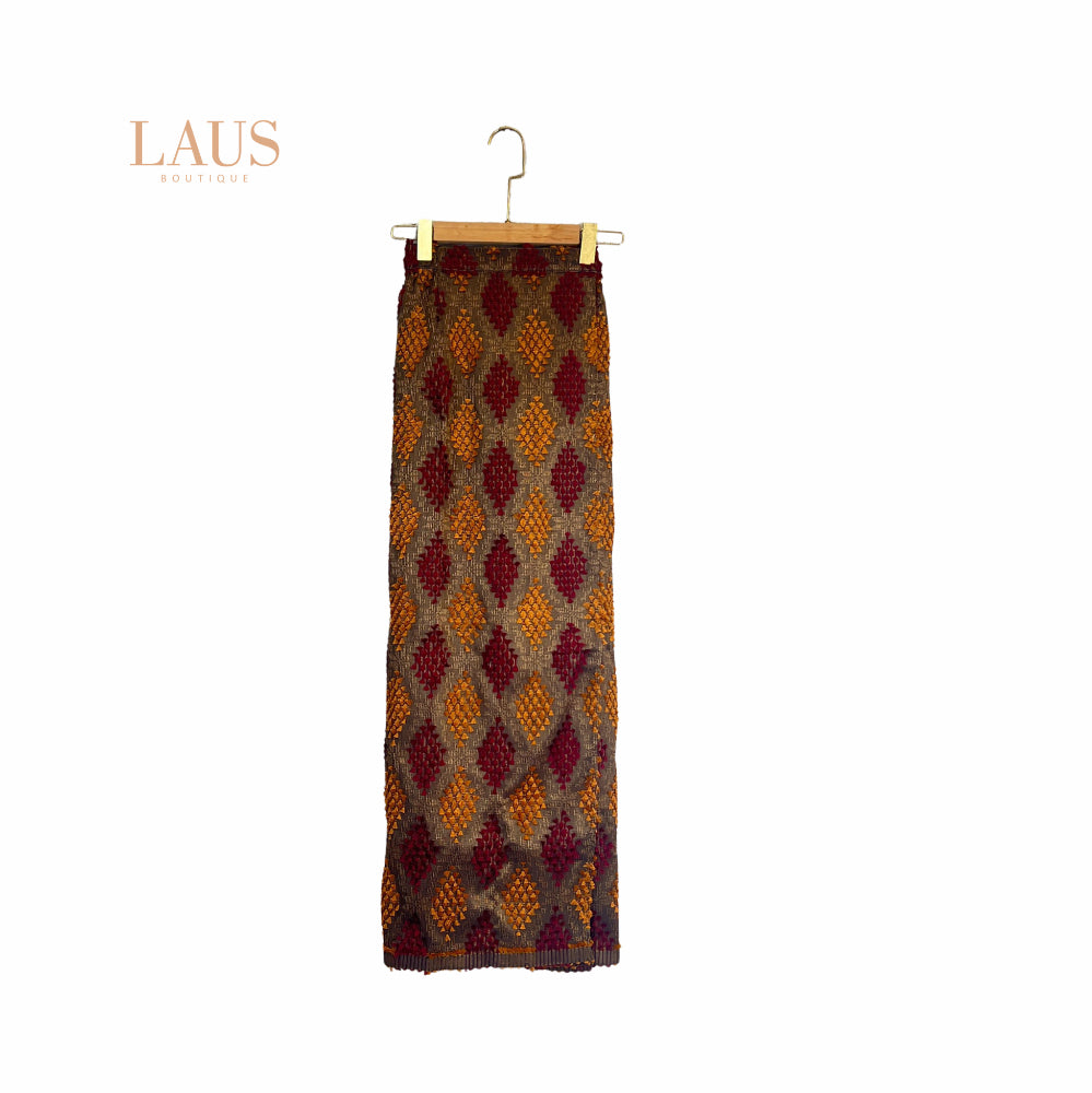 Rok Span Tenun Bulu