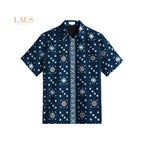 Lausboutique-Kemeja Batik Pria Short Sleeve-Regular Fit-Motif Adikara