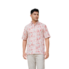Kemeja Pria Short Sleeve-Regular Fit-Seri Kabut Sendu
